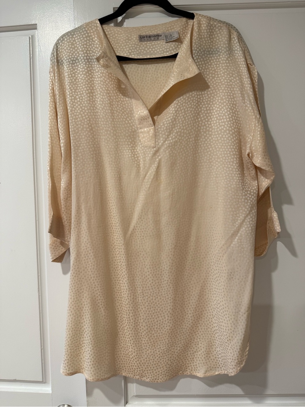 Vintage Liz Claiborne Silk 2piece set-tunic and pants